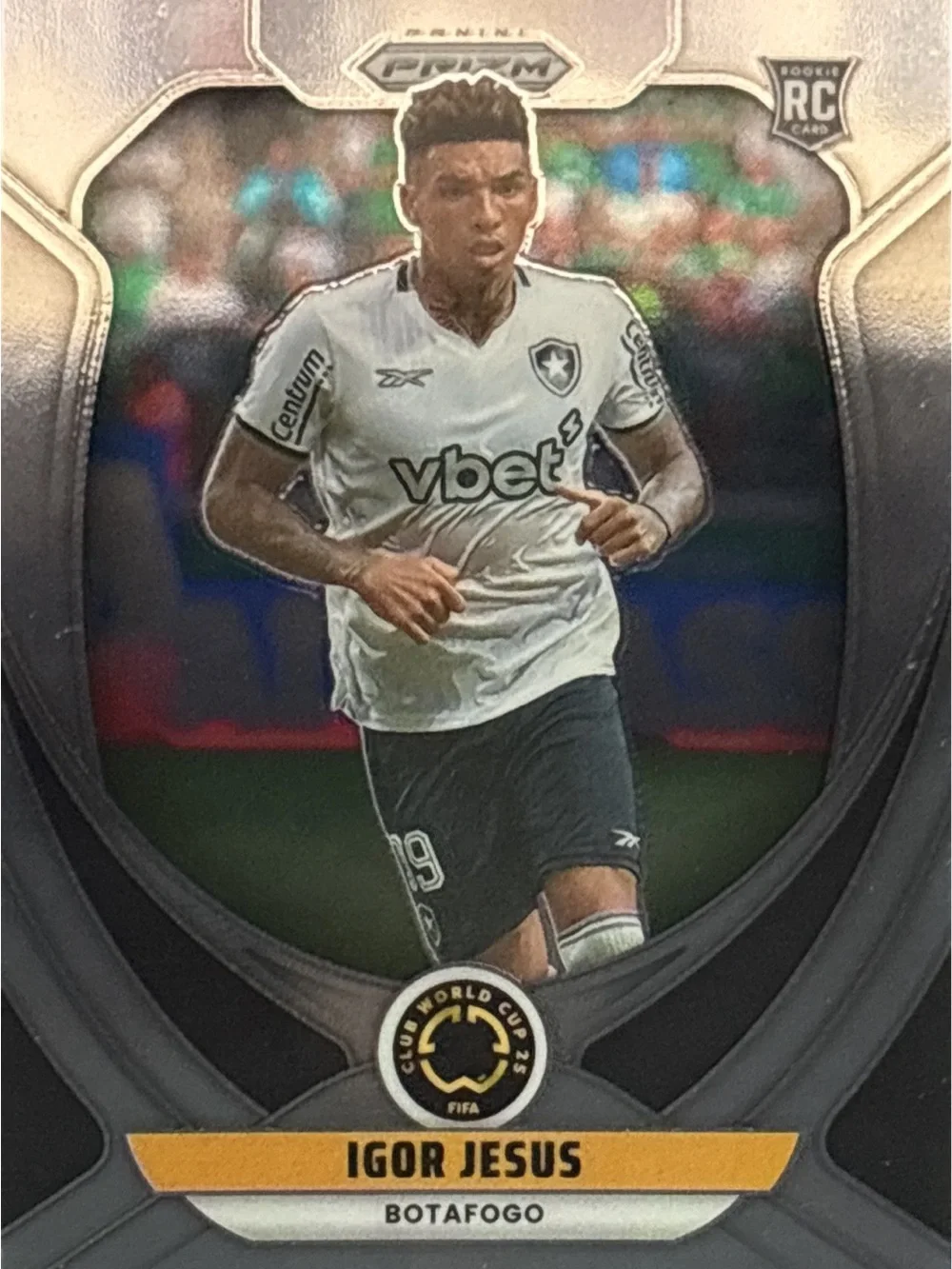 Panini Prizm Igor Jesus Rookie Soccer Card